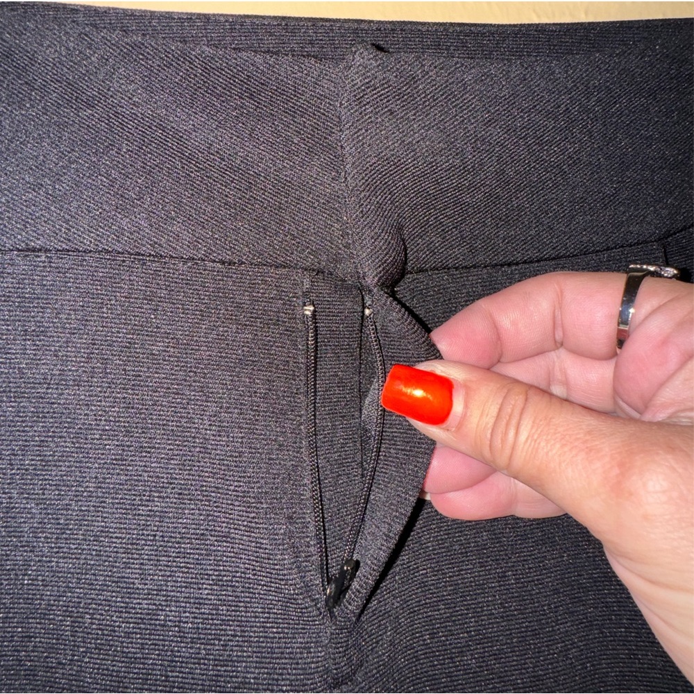 NWOT- INC international Concepts Black Super Flare Slacks - Picture 8 of 10